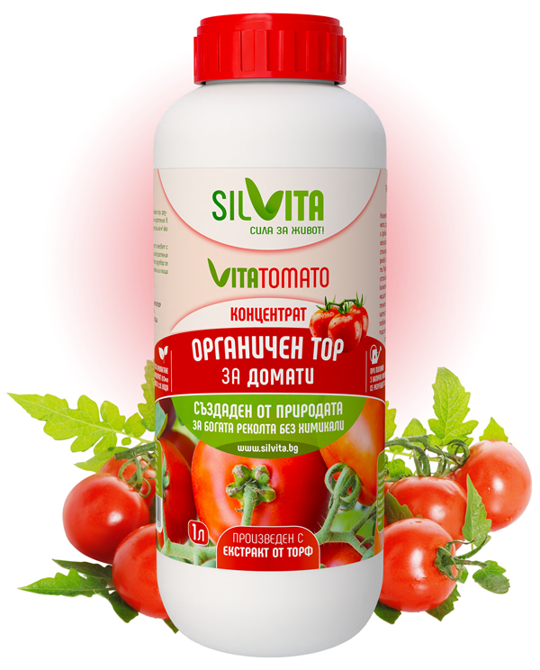 бутилка Silvita органичен тор за домати 1 литър